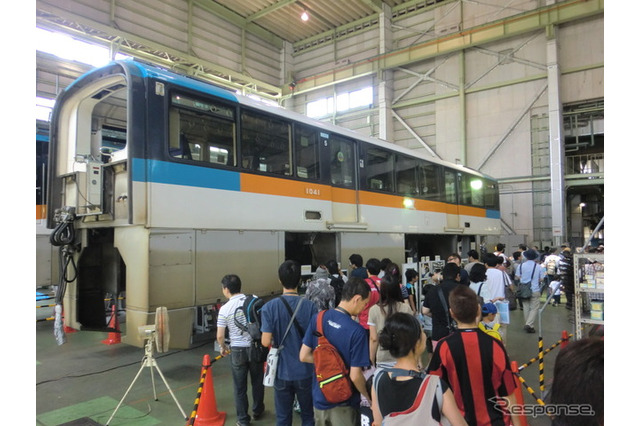 【夏休み2016】昭和島車両基地を一般開放、東京モノレールまつり8/11 画像