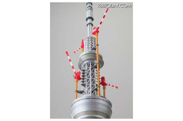 バンダイ、1/700東京スカイツリーのプラモデル発売 画像