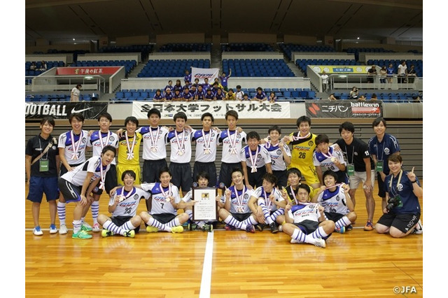 全日本大学フットサル大会、順天堂大学が3回目の優勝 画像