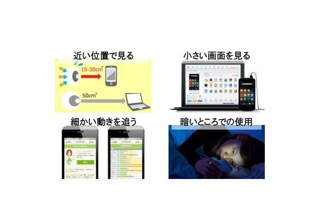 若年層に広まる「スマホ老眼」とは…実情と対策 画像