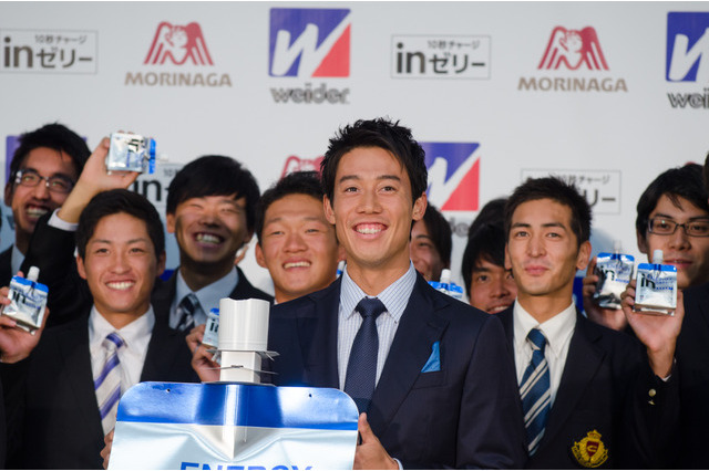 錦織圭、中央大学で就活生にメンタル面のアドバイス 画像