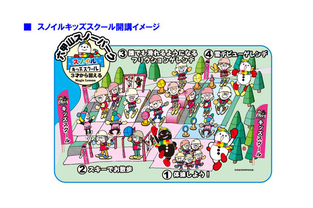 六甲山スノーパーク、未就学児向け新スキースクール開講 画像