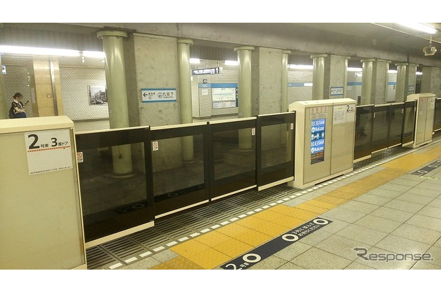 東京メトロ、ホームドア設置を前倒し…最優先は九段下ら6駅 画像