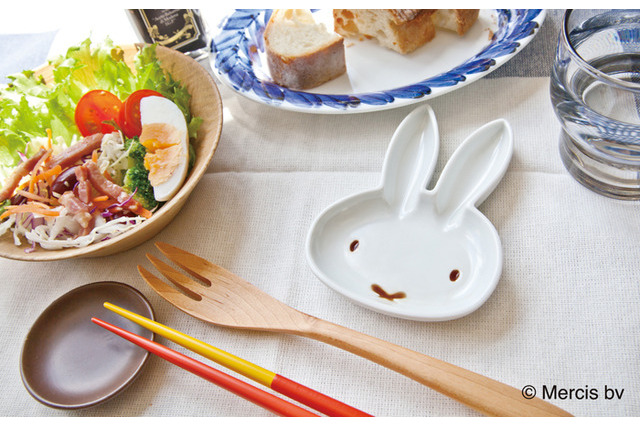 アマブロ×D・ブルーナ、子ども用の豆皿・箸・ロゼットが発売 画像
