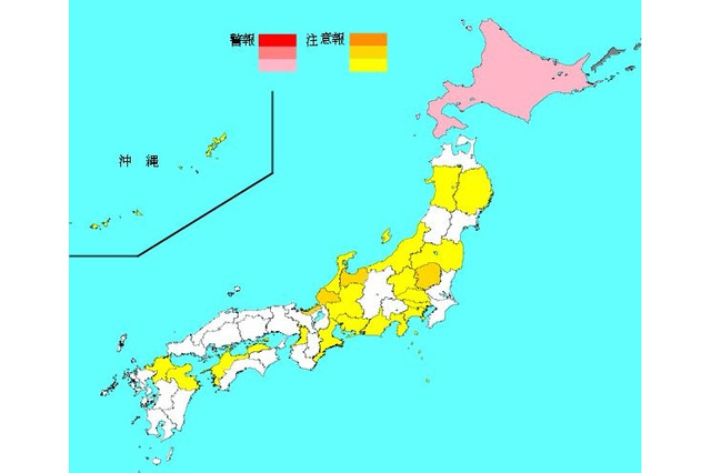 【インフルエンザ16-17】患者数は推計28万人…警報レベルも 画像