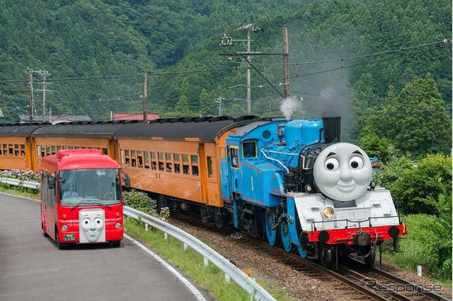 【夏休み2017】静岡、大井川鐵道「きかんしゃトーマス号」先行受付4/28‐5/7 画像