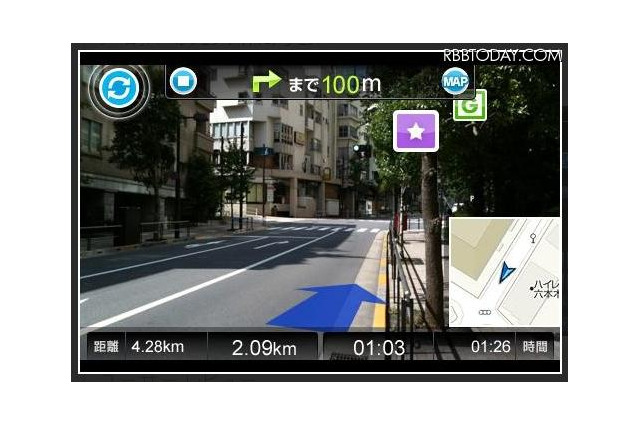 銀座・表参道 駅構内Map、Android向け提供実験 画像