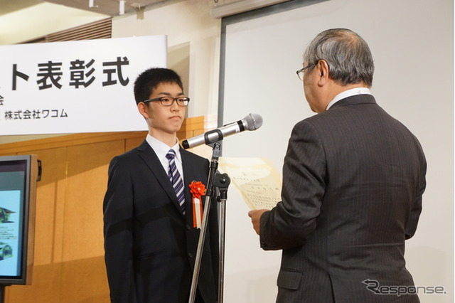 「カーデザイナーを目指しています」北海道の中学3年生が大賞 画像