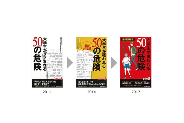 大学生がダマされる50の危険、イマドキ学生を取巻く新たな危険とは 画像