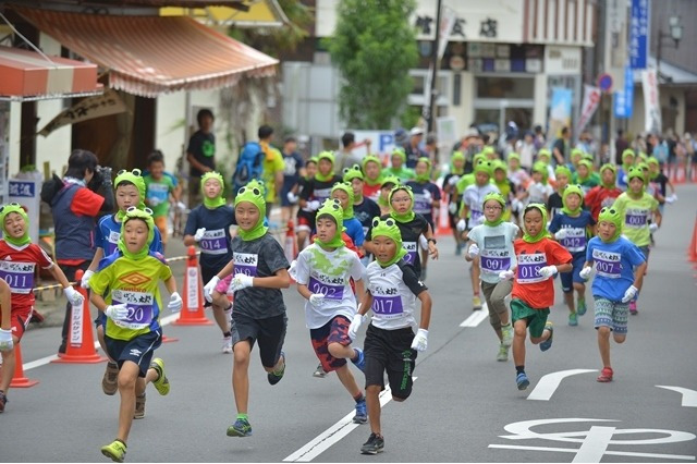 【夏休み2017】カエル姿で駆け抜ける「筑波山がまレース」8/11 画像