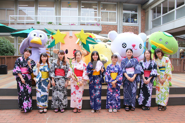 十文字女子大学恒例の織姫祭に「ご当地キャラクター」が集合…近隣の子どもたち参加のワークショップも 画像