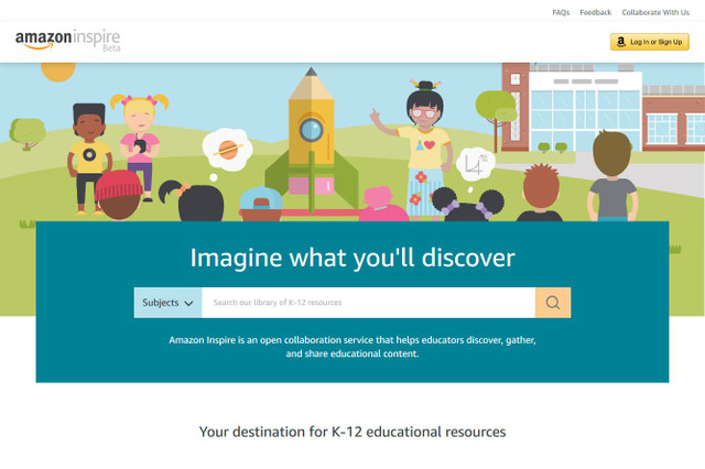 教材プラットフォーム「Amazon Inspire」全教師に開放 画像