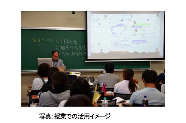 大阪教育大、富士通システムによるアクティブラーニング授業開始 画像