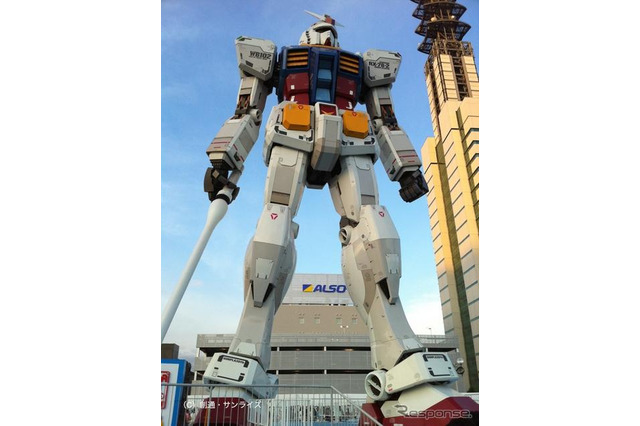 2012年春、ガンダム立像が東京に帰ってくる 画像