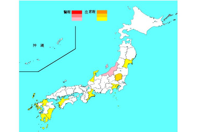 【インフルエンザ17-18】推計患者数は累計37万人…警報エリアも 画像