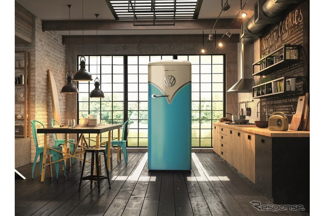 フォルクスワーゲンとコラボ、ゴレニアの限定冷蔵庫 画像