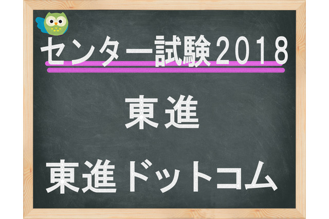 【センター試験2018】2日目（1/14）数学2終了、東進が「数IIB」全体概観を速報 画像