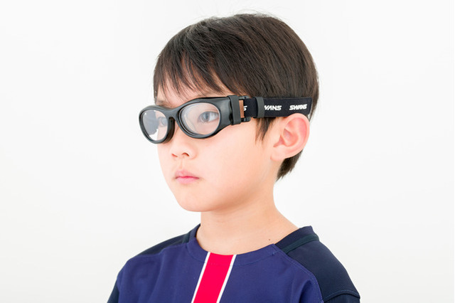 子ども用スポーツメガネ「SWANS EYEGUARD」Zoffオリジナルカラー 画像