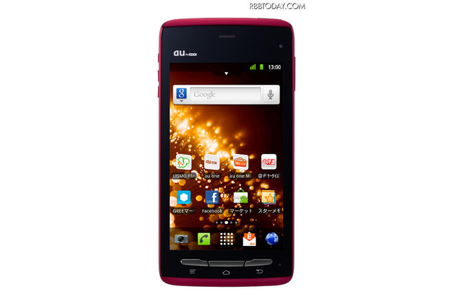 auウルトラスリム防水スマホ「ARROWS ES IS12F」1月発売 画像