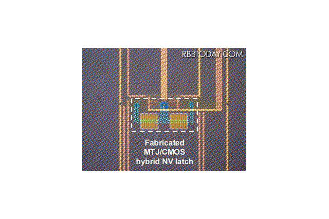 東北大とNEC、世界最高速の不揮発性論理回路を開発 画像