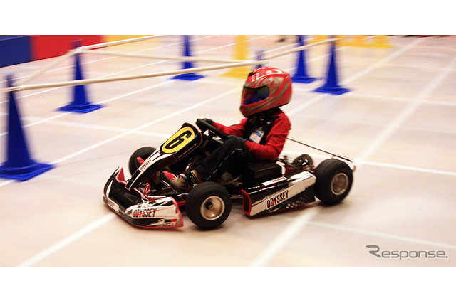 親子向けEVカート体験会に密着、東北モーターショー2018 画像