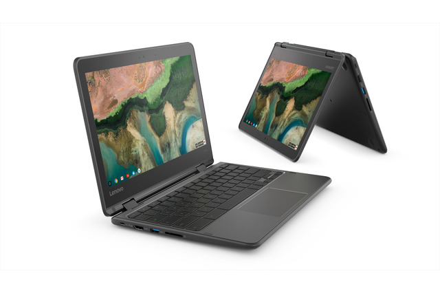 普通教室向け2in1「Chromebook」レノボ、想定4万8千円で5月発売 画像