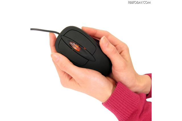 寒い日にホッとする「USBあったかマウス3」 画像