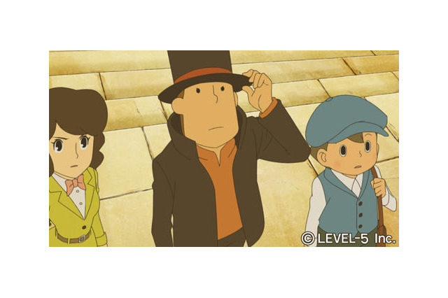 現代のレイトンと高校生のレイトン、2つの時間軸で展開『レイトン教授と奇跡の仮面』最新情報 画像