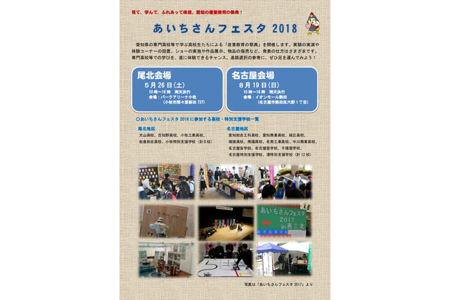 産業教育を学ぶ生徒が集結、あいちさんフェスタ2018 画像