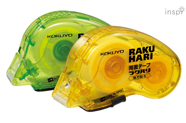 切って貼ってめくる…あの手間から解放される両面テープ「ラクハリ」 画像