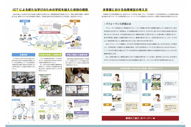 文科省「先導的な教育体制構築事業」事例紹介パンフレットを掲載 画像