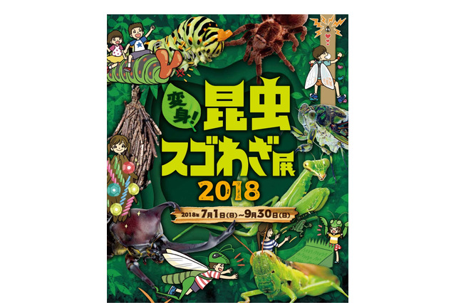 【夏休み2018】オービィ横浜、バーチャルとリアルで楽しむ2大昆虫展 画像