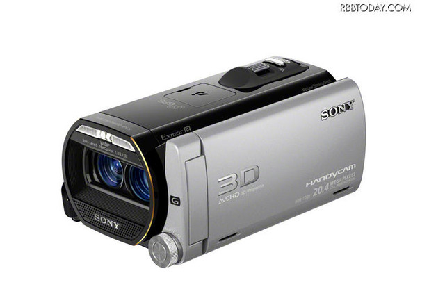 ソニー、世界最軽量の3DフルHD撮影「ハンディカム」3/9発売 画像