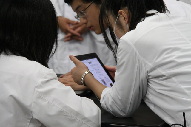 広尾学園、1人1台のiPadを使った物理の公開授業1/27 画像