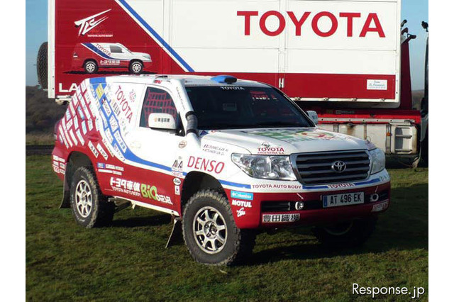 トヨタ車体、ダカールに参戦…天ぷら油100％で6連覇に挑戦 画像