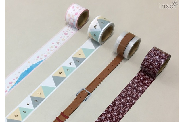 ラッピングや梱包に最適、おしゃれな養生テープ「P'テープ」発売 画像