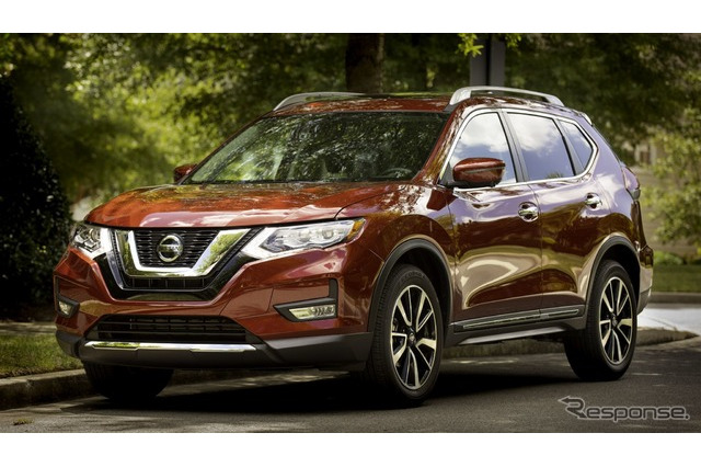 日産 ローグ2019年モデル、子どもの車内置き去り防止を装備 画像