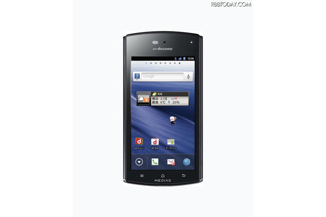 ドコモ、6.7mm薄型スマホ「MEDIAS ES N-05D」発表 画像