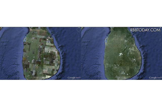 画像のつなぎ目も美しく、Google Earth最新版公開 画像