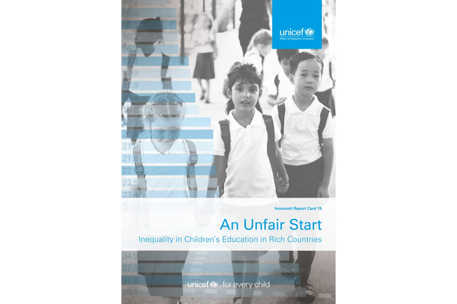 教育格差、日本は38か国中8番目に小さい…ユニセフ調査 画像