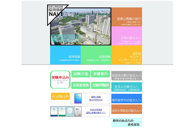 H30年度国家公務員採用一般職試験（高卒程度）最終合格発表、3,289人が合格 画像