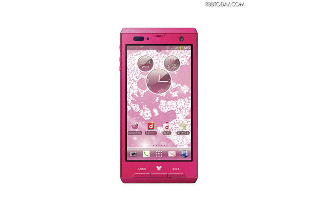 ミッキースマホ2機種、2月下旬ドコモが発売 画像