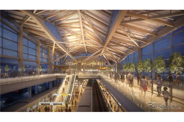 山手線の新駅、駅名は「高輪ゲートウェイ」2020年春開業 画像