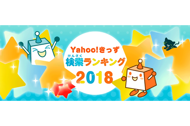 人物1位は4年連続…Yahoo!きっず検索ランキング2018 画像