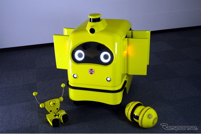ZMP×慶應大×ローソン、宅配ロボットのコンビニ宅配サービス実証実験2019年1月より開始 画像