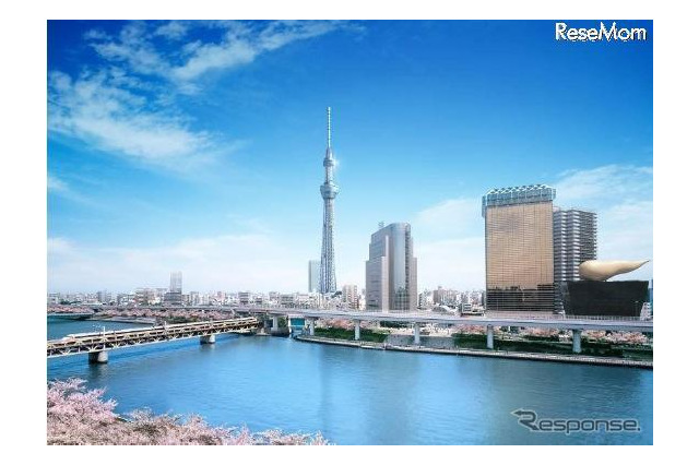 東京スカイツリー展望台入場予約付きコース、はとバスが発売 画像