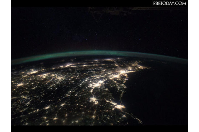 太陽風による被害に懸念、NASAがオーロラ映像を公開 画像