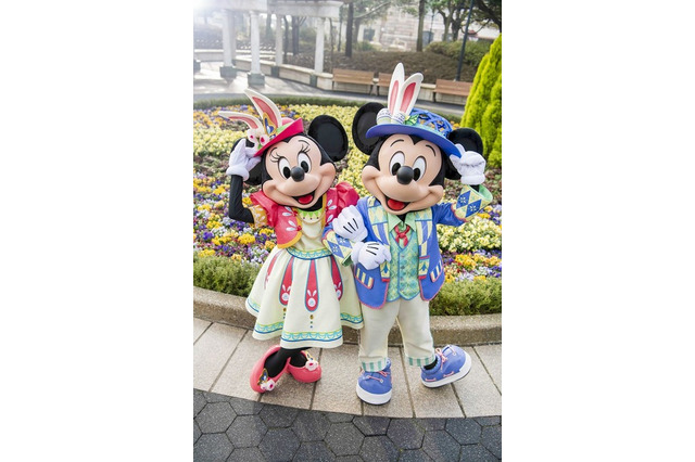 ディズニーシー「Tip-Top イースター」新衣装、春らしいパステルカラーお披露目 画像