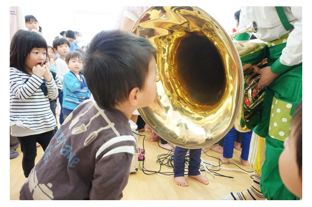 幼稚園・保育園向け「楽器体験付き音楽会プログラム」 画像