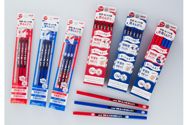 三菱鉛筆、学童向け「学習・丸付け用えんぴつ」9/13新発売 画像